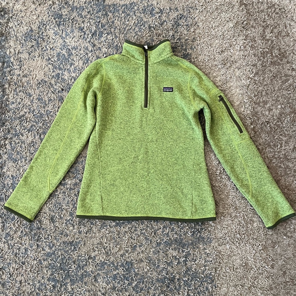 Patagonia half zip better sweater